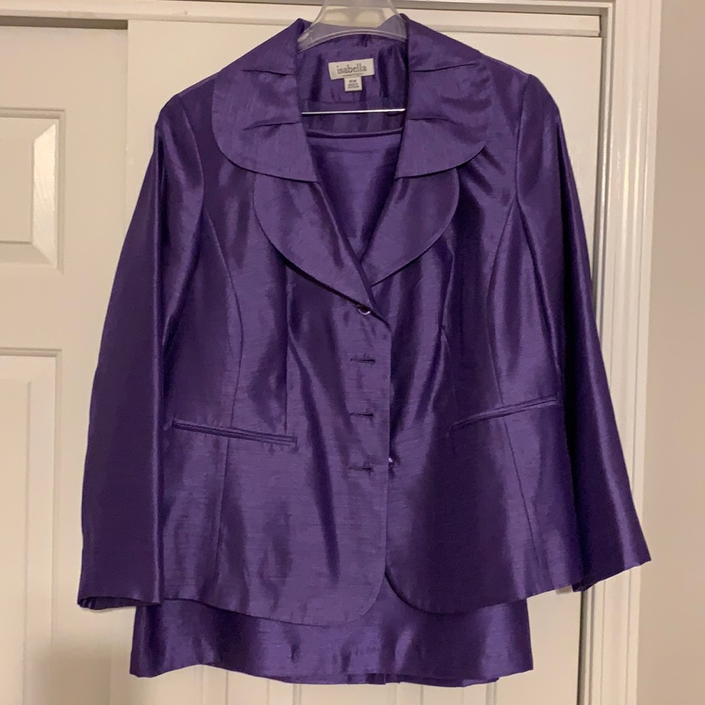 Women’s Purple 2-Piece Suit/Dress